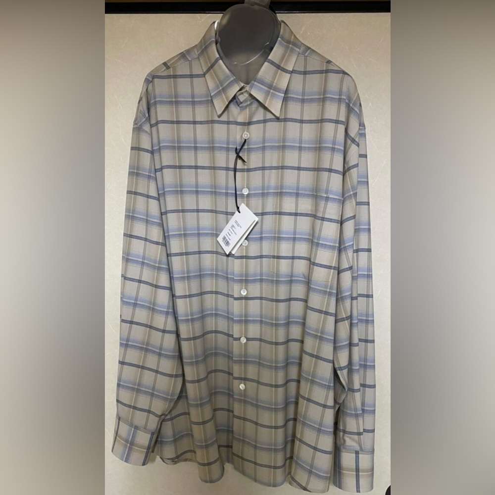 Auralee Men's Wool Shirt